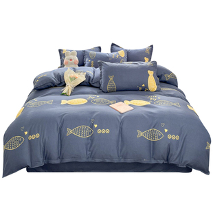 2026新款被套单件150x180x200x230宿舍单独被单人被罩非全棉纯棉4