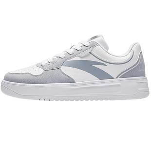 安踏轻松板鞋男鞋2026春季新款官方旗舰轻便小白鞋厚底休闲运动鞋