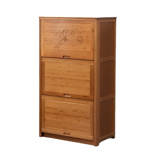 五斗柜实木储物柜抽屉置物柜简约卧室竹衣柜斗橱棉被储藏收纳柜子