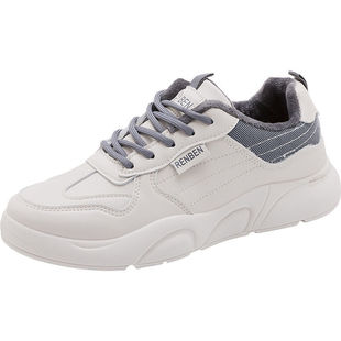 人本官方旗舰店正品加绒小白鞋女2026新款百搭轻便软底时尚休闲鞋