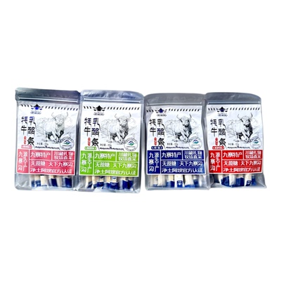 牦牛奶条樱桃酸奶蔓越莓味250g