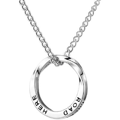 小众设计感冷淡风莫比乌斯环项链