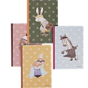 国誉无线胶装笔记本子加藤木设计软面抄Campus水果学生不硌手b5a5