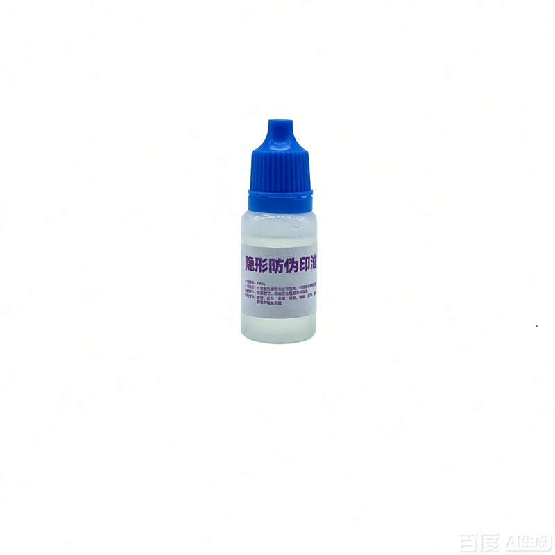 隐形荧光印油快干防水隐形墨水防伪紫外线灯印油隐形笔补充液定制