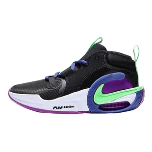 NIKE耐克女鞋AIR ZOOM CROSSOVER 2大童缓震运动篮球鞋FB2689-005