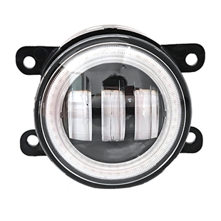 适用于13款福特蒙迪欧前雾灯改装专用LED双光透镜带天使眼防雾灯