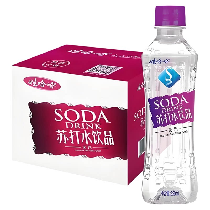 娃哈哈苏打水350ml冰镇解暑