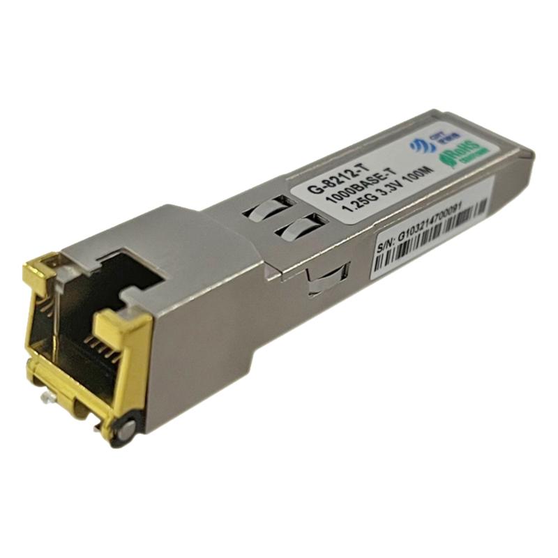 光润通千兆电口模块RJ45接口