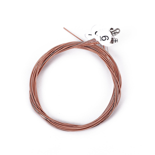 民谣木吉他琴弦独立装带标1.2.3.4.5.6琴弦一套黄铜弦红铜弦彩弦