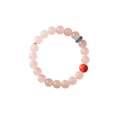 shannai原创新中式玉髓南红手串