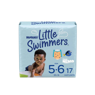 现货美国进口美版好奇Huggies婴儿宝宝防水游泳裤纸尿裤S M L号