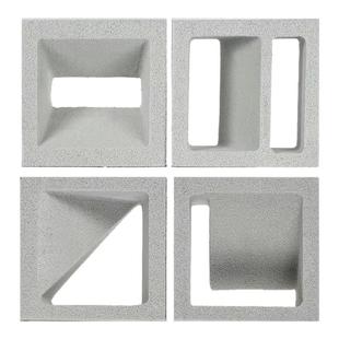 双面水泥空心砖 装饰砖水泥构件砖镂空砖 网红轻质发泡陶瓷空心砖