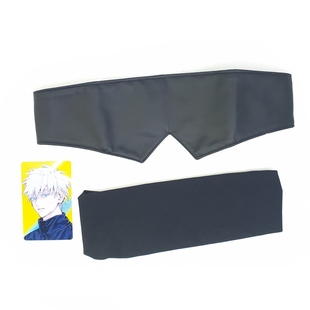 咒术回战五条悟同款眼罩 弹性材料黑色，还有cos墨镜 cos银灰假发