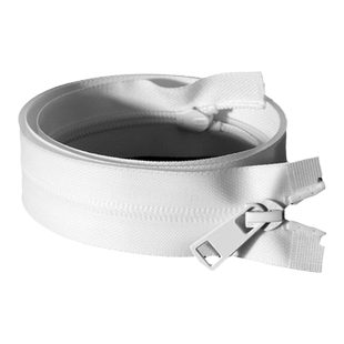 尼龙高档防水双向双开长款拉链条羽绒服外套冲锋衣长专用拉锁双头