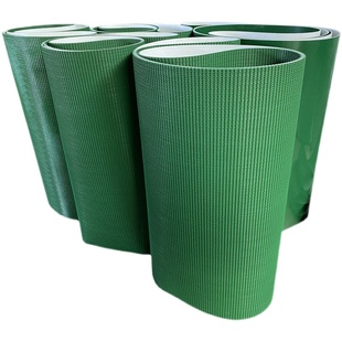 PVC输送带草纹爬坡带 草坪纹砂光机带提升平皮带防滑流水线传送带