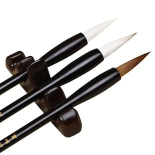 江左毛笔套装狼毫兼毫羊毫专业级抄经国画书法写对联的文房四宝提斗中楷斗笔白云行书楷书隶书小篆初学者练字