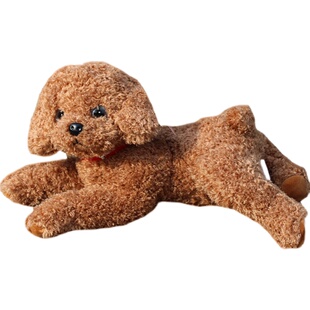 仿真泰迪狗毛绒玩具可爱狗狗公仔安抚布娃娃玩偶女生儿童生日礼物