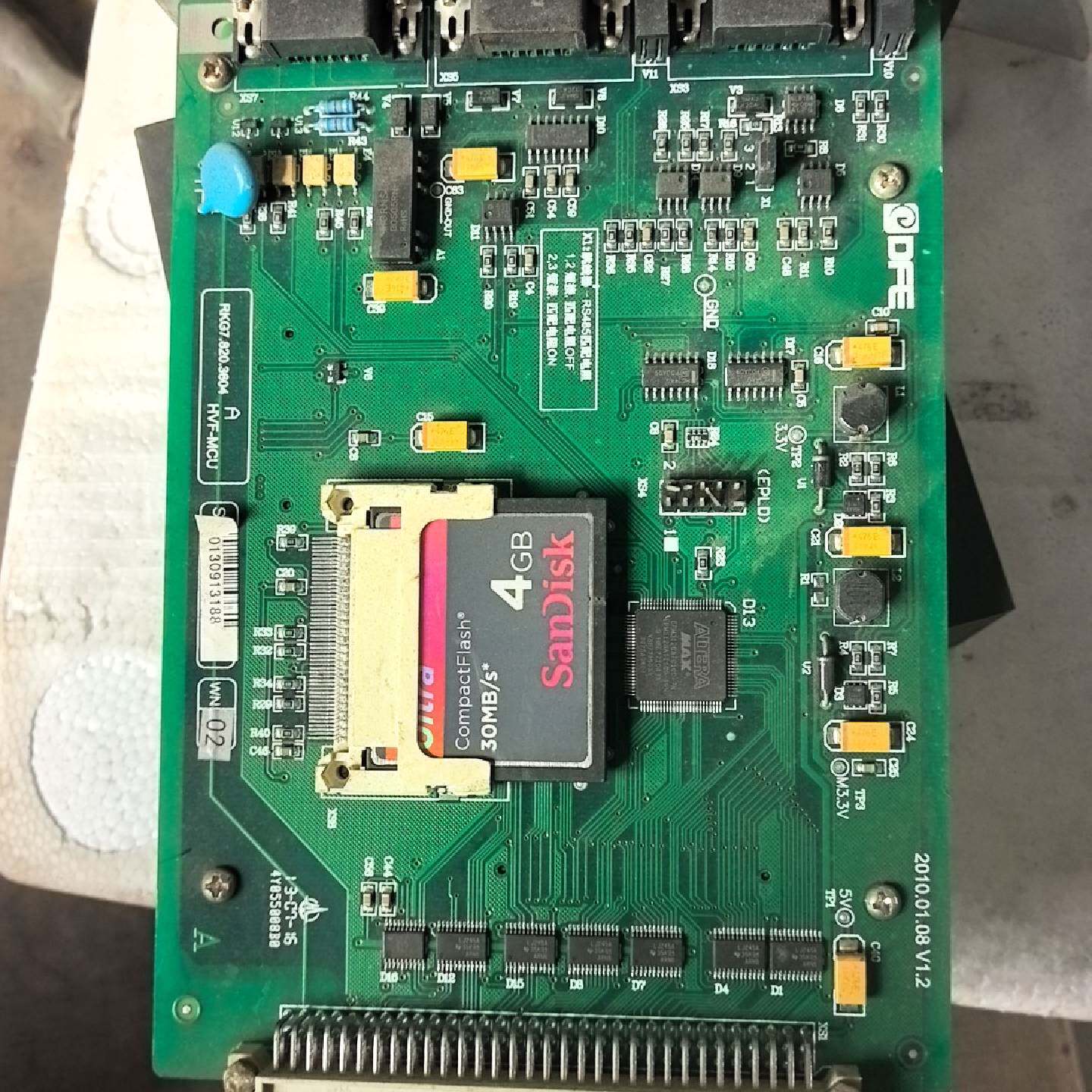 D7500主板,PCI-E接口,带4G CF卡,型号RK-询价
