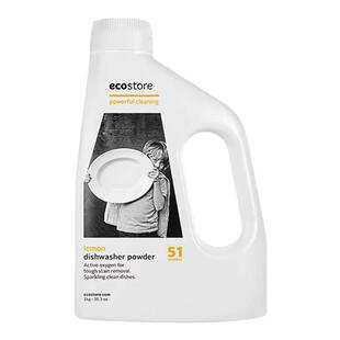 现货宜可诚ecostore洗碗粉洗碗机专用天然无残留柠檬味清洗剂1kg