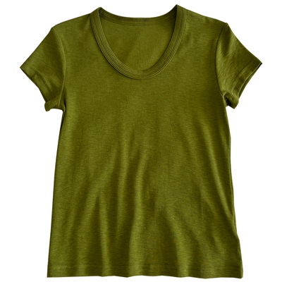 纯色基础款内搭短袖打底衫女修身