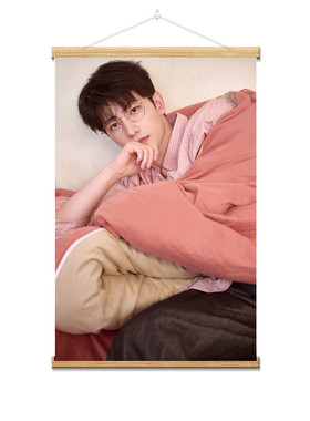 杨洋明星周边海报卷轴挂画墙贴