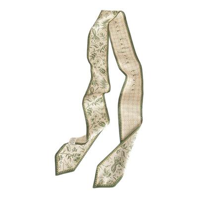 长条装饰小清新插画新款丝巾