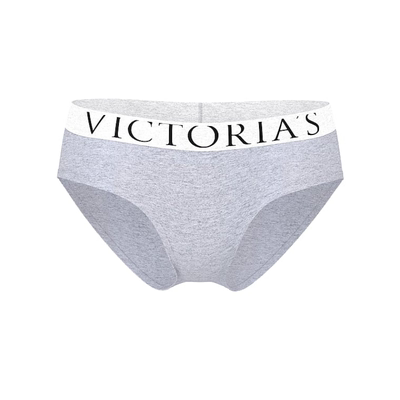 维密LOGO棉质舒适中腰内裤