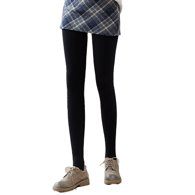 梦娜压力袜加绒加厚光腿神器