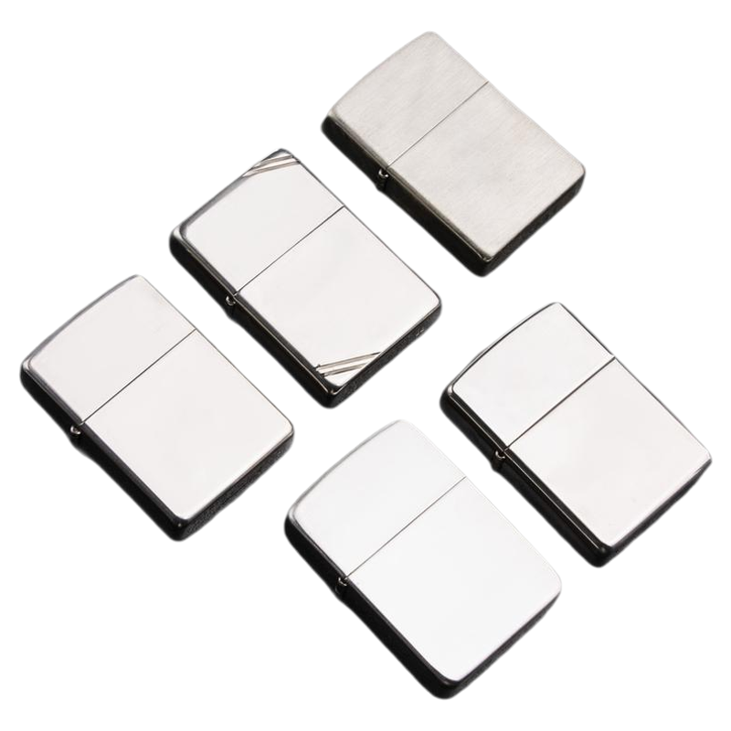 芝宝zippo 打火机正品925纯银盔甲加厚镜面拉丝防风1941收藏级14