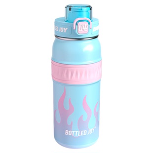 王一博同款保温杯bottledjoy老花畅吨吨学生保温杯不锈钢保温杯