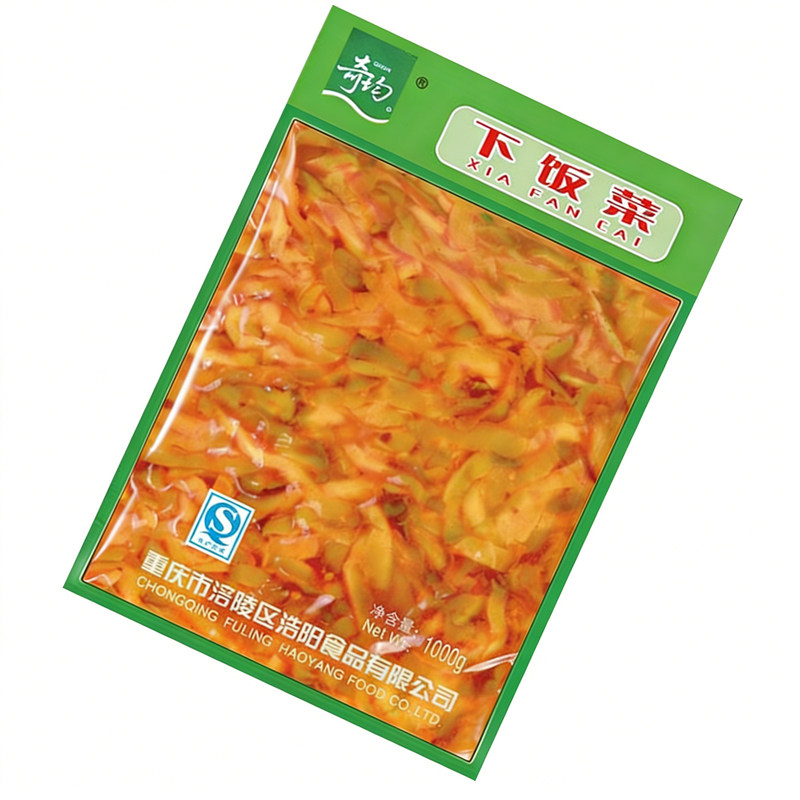 重庆涪陵奇均下饭菜2斤10大包装香辣榨菜丝开胃下饭拌面酱腌小菜