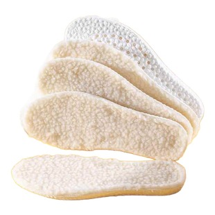 儿童运动鞋垫保暖加绒吸汗男女童宝宝小孩专用可裁剪冬季羊毛鞋垫