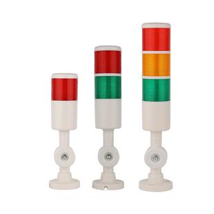 台邦多层警示灯LED塔灯三色信号机床警报灯PT50-3T-D-J可折叠24V