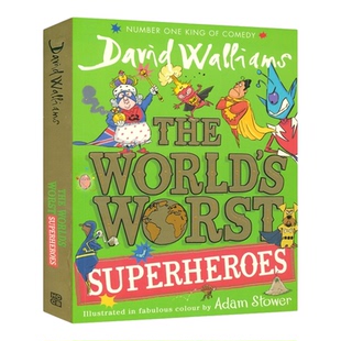 David Walliams The World's Worst Superheroes 大卫威廉姆斯 世界上最糟糕的超级英雄 桥梁书 章节小说 英文原版进口儿童图书