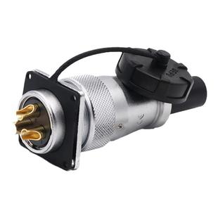 反装威浦航空插头WS28插座2347 10 12 16 17芯26针母头公座连接器