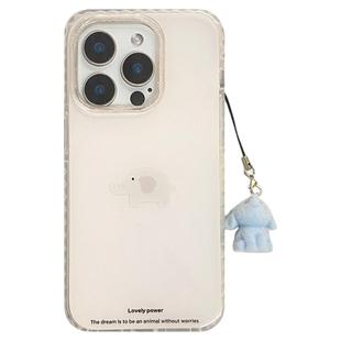 由里公园ins奶呼呼可爱小飞象考拉挂件15适用16pro苹果16ProMax手机壳iPhone16全包14新款14Promax保护套13女