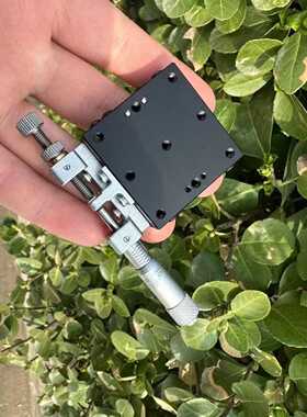 议价手动直线滑台 超薄X轴TSDP平台  TSDT-401S 台面40  现货