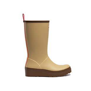 HUNTER酷玩女靴防水防滑中筒靴户外露营溯溪雨鞋哑光厚底增高女鞋