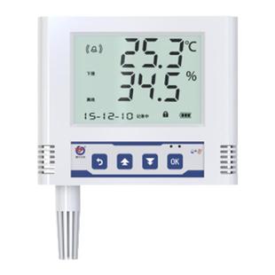 以太网温湿度记录仪机房高精度手机远程实时监控报警温度计传感器