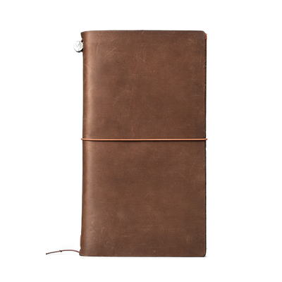 midori手账本TN标准护照真皮活页