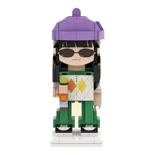 方仔照相馆照片定制创意积木人像生日礼物新年送朋友创意手办diy