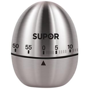 苏泊尔机械不锈钢定时器厨房提醒器学生儿童学习计时器时间管理器