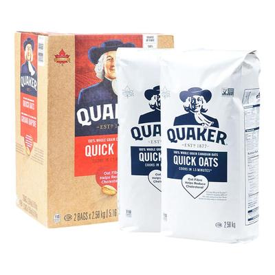 桂格加拿大早餐燕麦片无添加糖