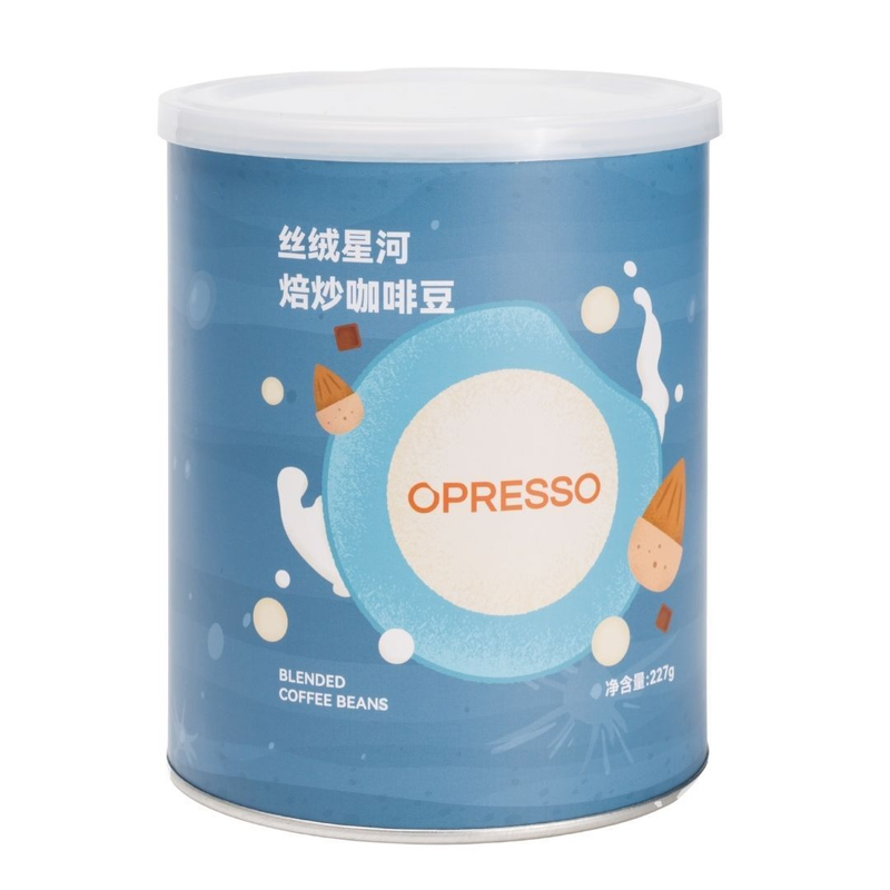 Opresso 丝绒星河咖啡拼配豆227g深烘焙意式浓缩黑朱古力烟熏风味
