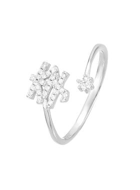 百家姓姓氏925纯银戒指