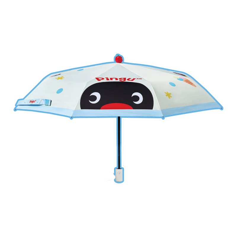 Pingu雨伞正版联名晴雨两用