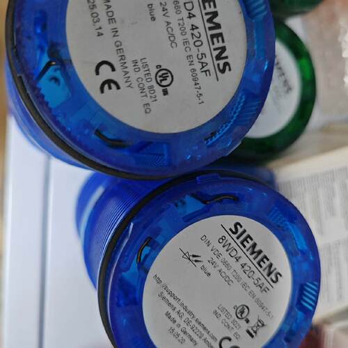 信号灯8WD4420-5AF 蓝色 24V AC/DC—议价