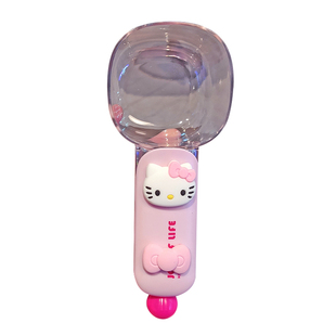 卡通猫粮勺子狗粮勺长柄宠物粮勺猫咪量勺刻度勺宠物喂食量杯米勺