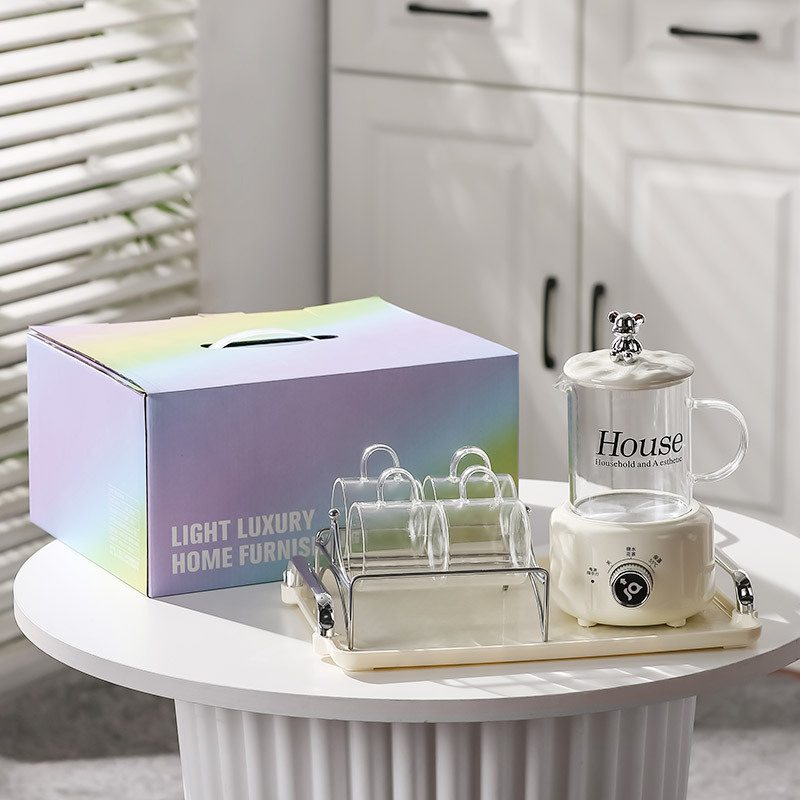 煮茶器多功能花茶壶家用电壶壶mini办公室养生礼品杯炖迷你玻璃