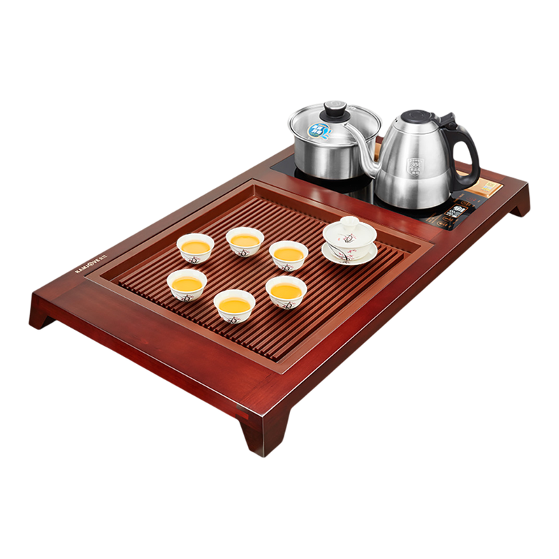 金灶实木茶盘家用现代简约茶台